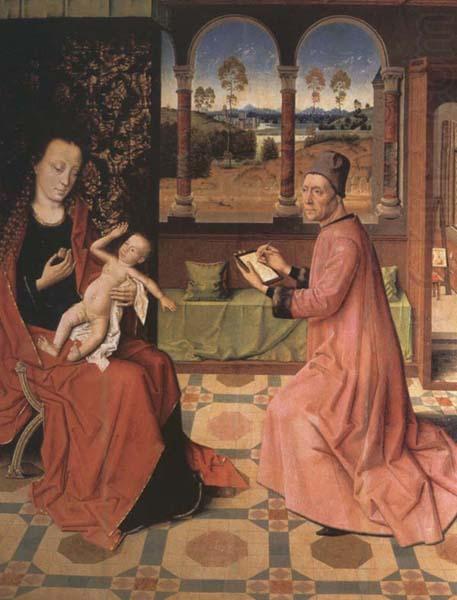 Saint Luke Drawing the Virgin and Child, Dieric Bouts